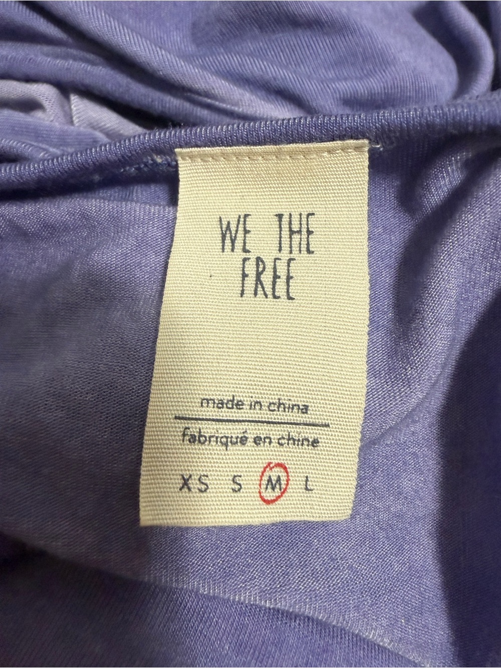 We The Free Lavender Strappy Racerback Tank Top - Picture 5 of 7